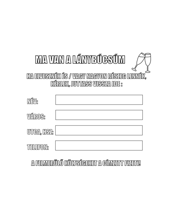  minta fehér pólón