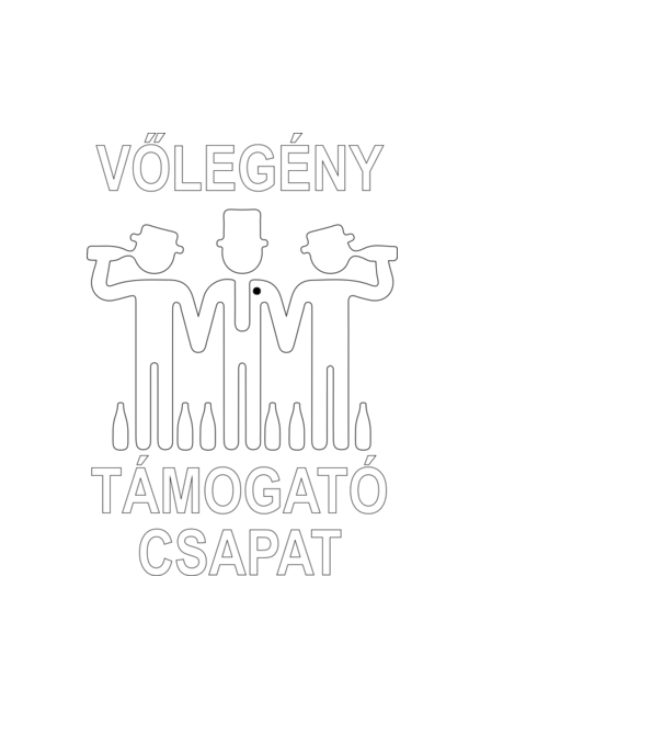  minta fekete pólón
