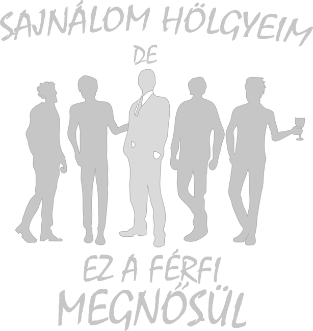 Legénybúcsú - a vőlegénynek (inverz)