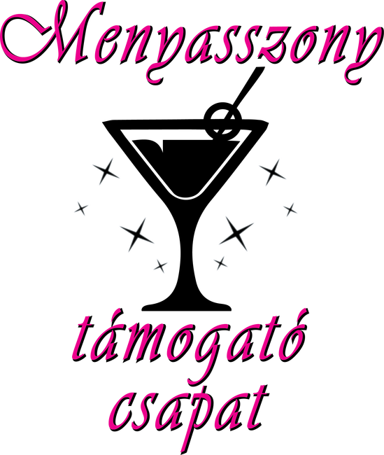 Lánybúcsú (koktél) - a csapat pólója