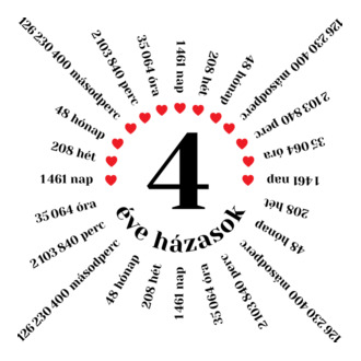 4 éve házasok