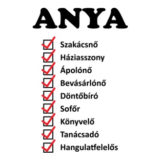 Anyai feladatkörök