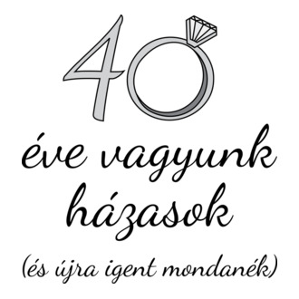 Házasok 40 éve