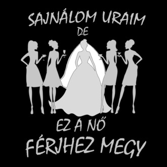 Lánybúcsú - a menyasszonynak (inverz)