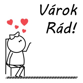Várok Rád! (páros póló - lány)