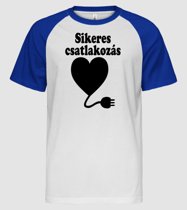  minta fehér/royal pólón