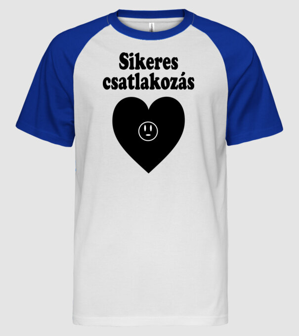  minta fehér/royal pólón
