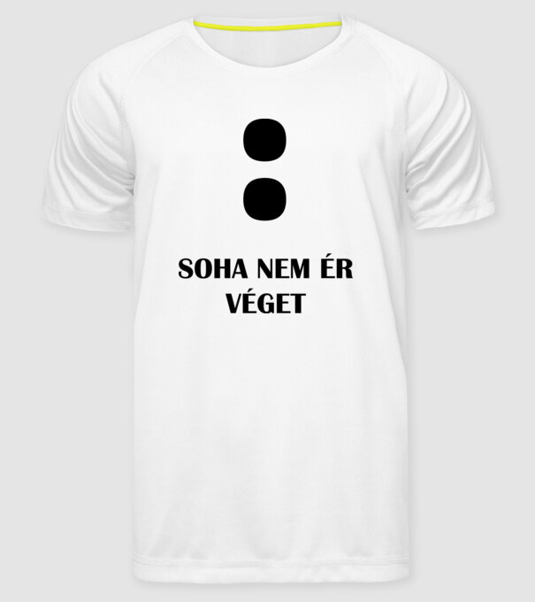  minta fehér pólón