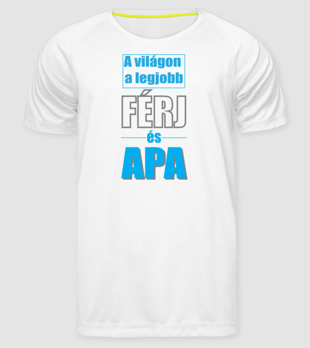  minta fehér pólón