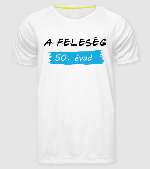  minta fehér pólón