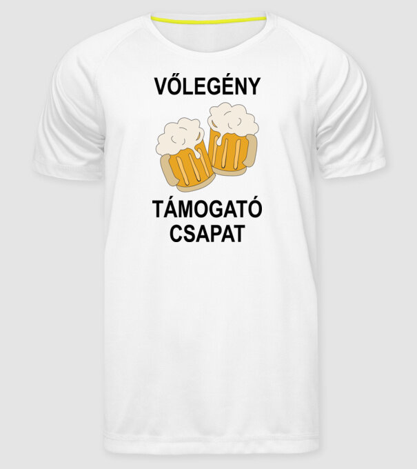  minta fehér pólón