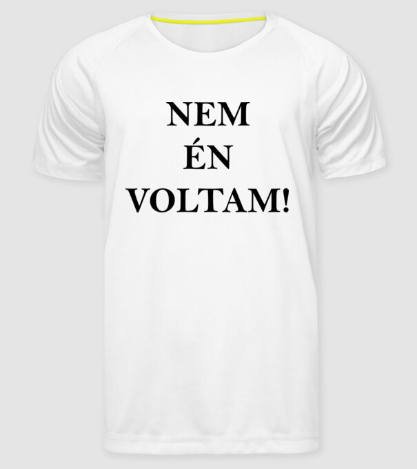  minta fehér pólón