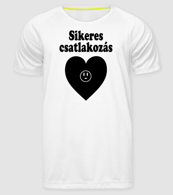  minta fehér pólón
