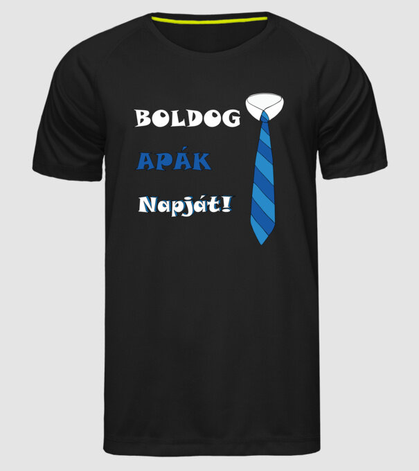  minta fekete pólón