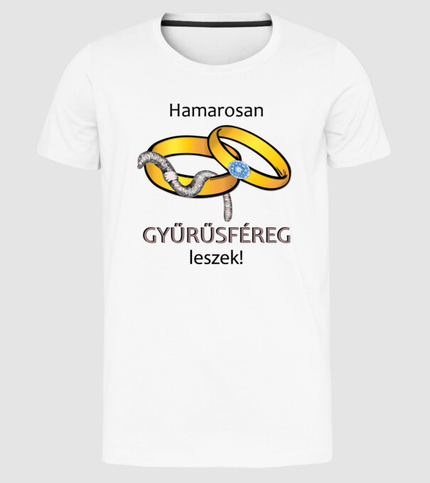  minta fehér pólón