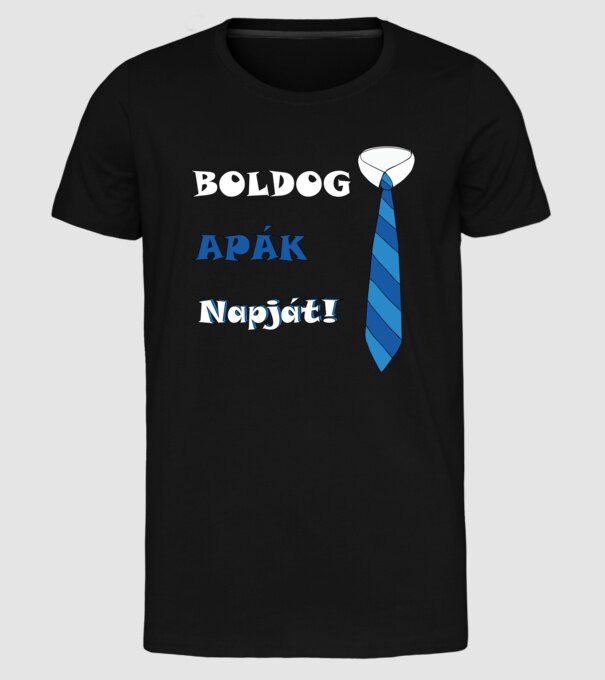  minta fekete pólón