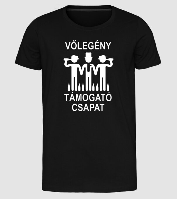  minta fekete pólón