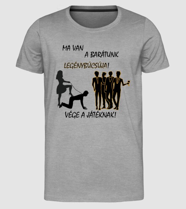  minta szürke pólón