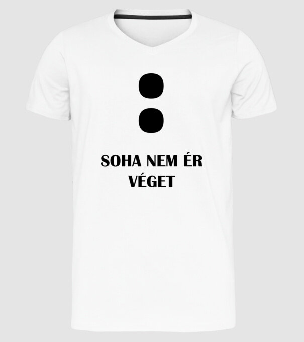  minta fehér pólón