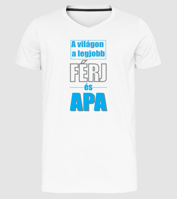 minta fehér pólón