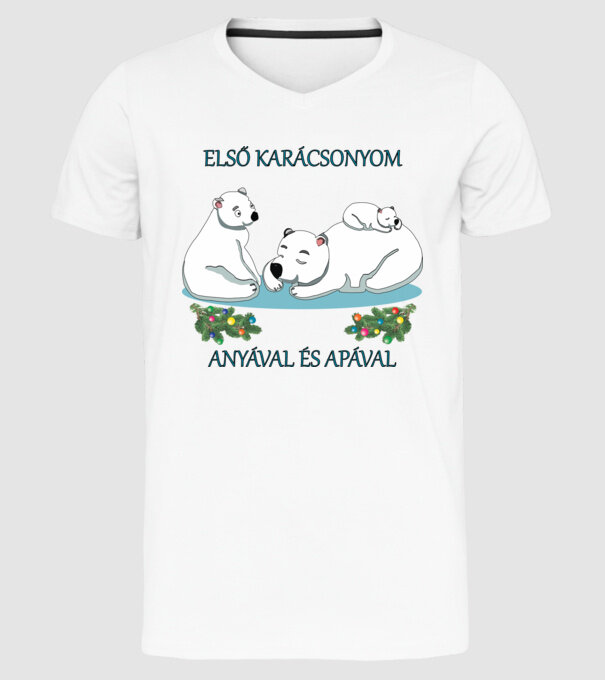  minta fehér pólón