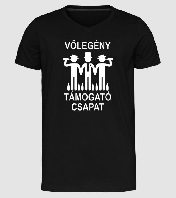  minta fekete pólón