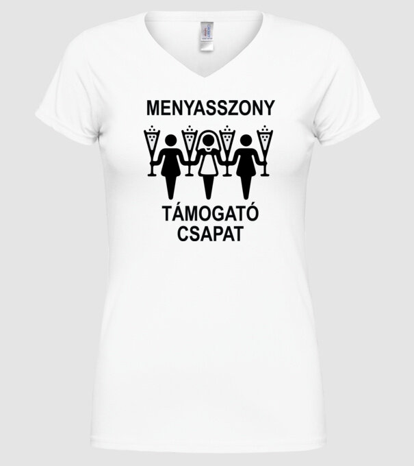  minta fehér pólón
