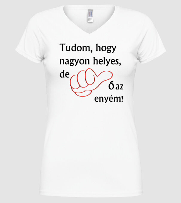  minta fehér pólón