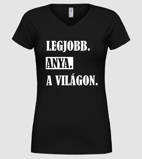  minta fekete pólón
