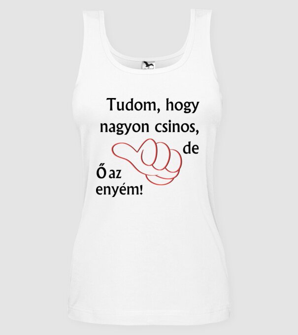  minta fehér pólón