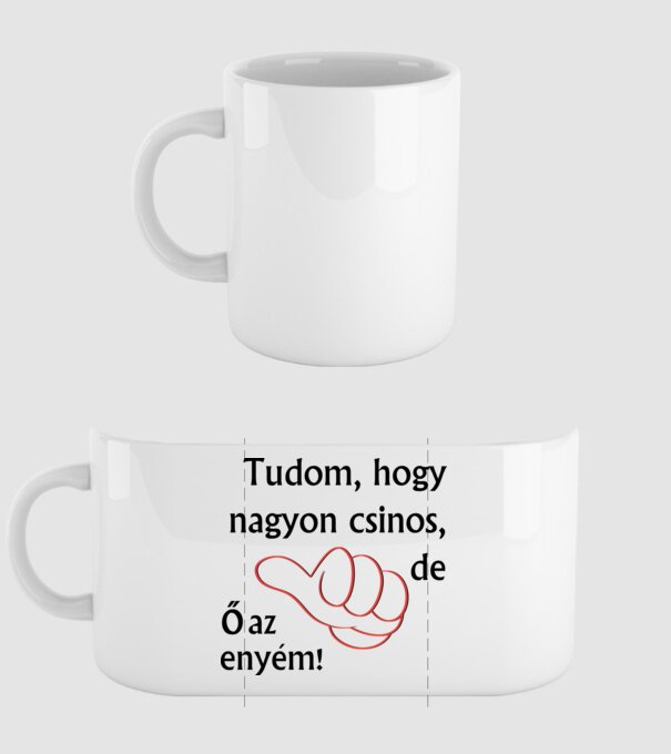  minta fehér pólón