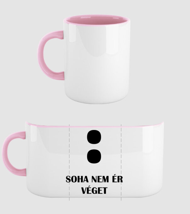  minta világos rózsaszín pólón