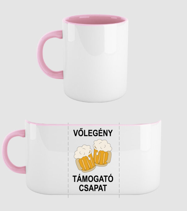  minta világos rózsaszín pólón