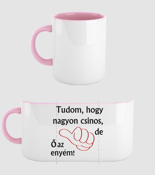  minta világos rózsaszín pólón