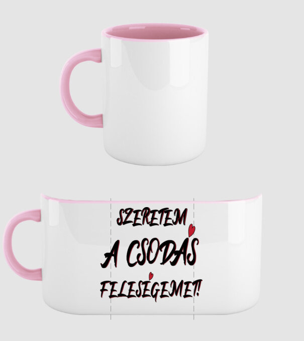  minta világos rózsaszín pólón