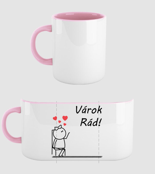  minta világos rózsaszín pólón