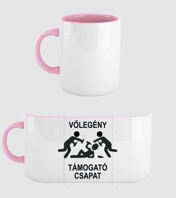  minta világos rózsaszín pólón