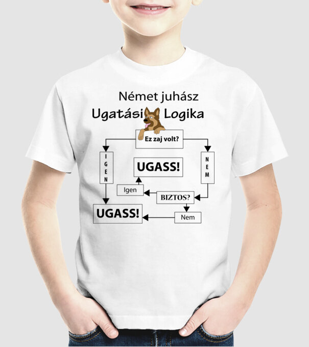  minta fehér pólón