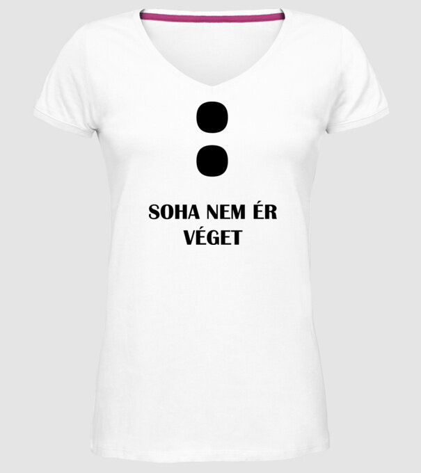  minta fehér pólón
