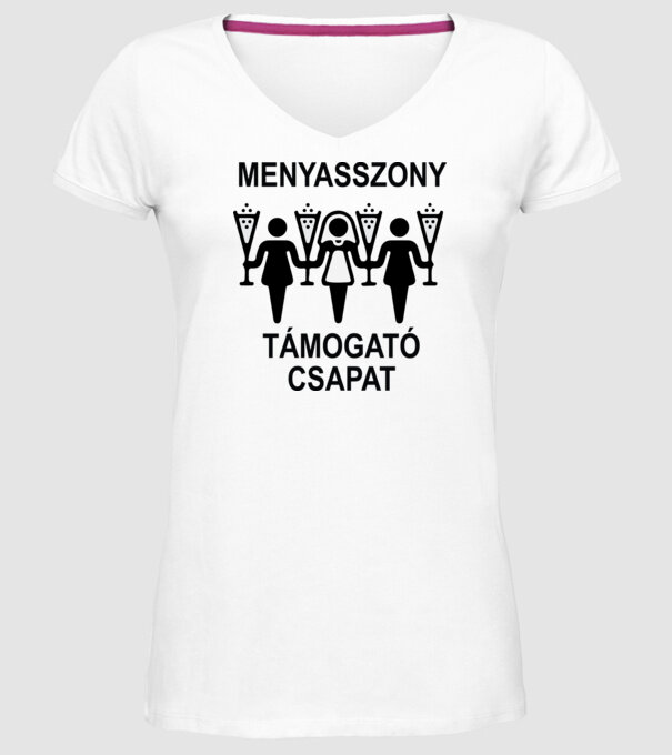  minta fehér pólón