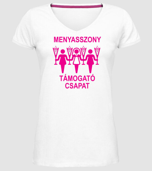  minta fehér pólón