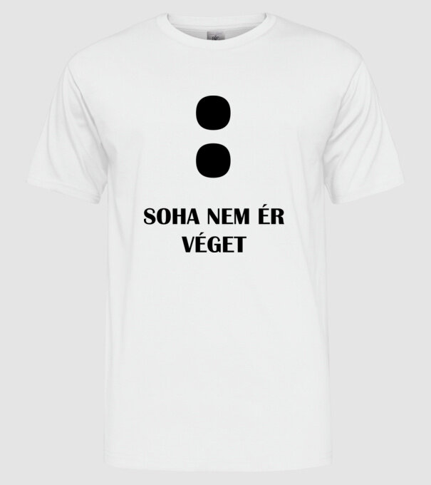  minta fehér pólón