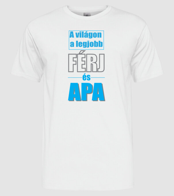  minta fehér pólón