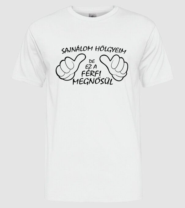 minta fehér pólón