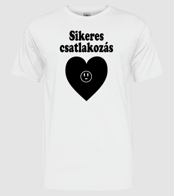  minta fehér pólón