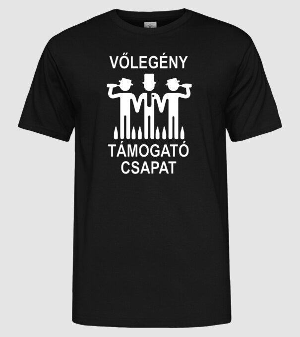  minta fekete pólón