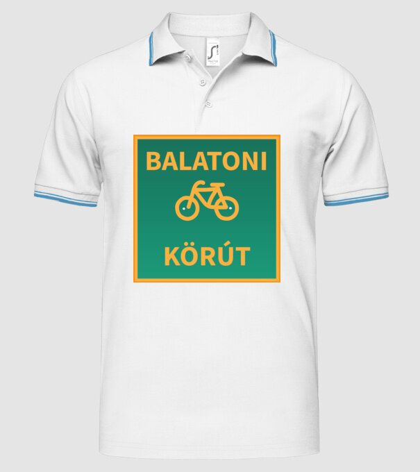  minta fehér pólón