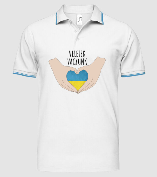  minta fehér pólón