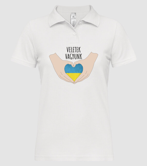  minta fehér pólón