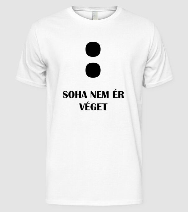  minta fehér pólón